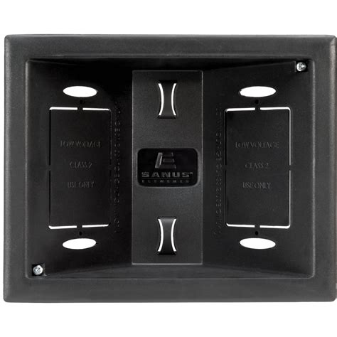 metal low voltage box|low voltage wall mount box.